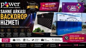 Sahne Arkası Backdrop | Backdrop Fiyatları