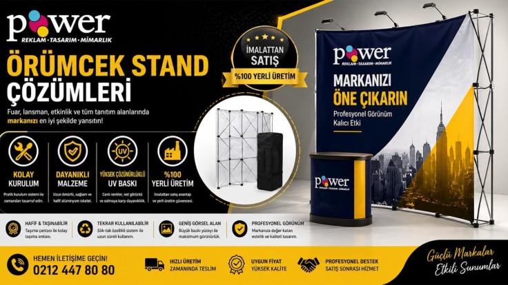 Örümcek Stand | Profesyonel Örümcek Stand Fiyatları