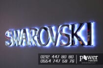 paslanmaz harf swarovski